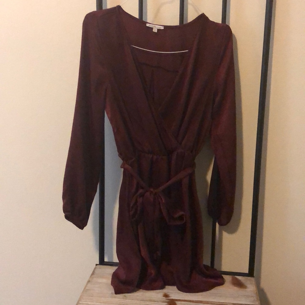 Burgundy Dress